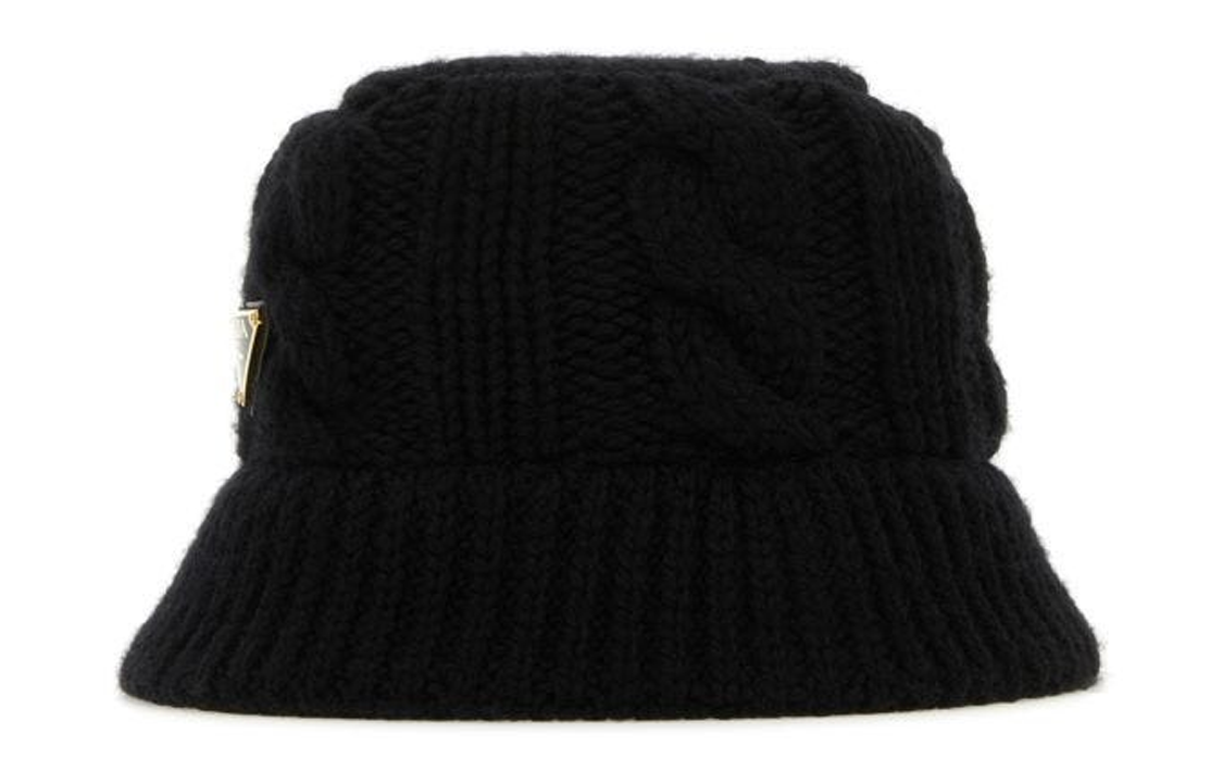 PRADA Cable-Knit Bucket Hat