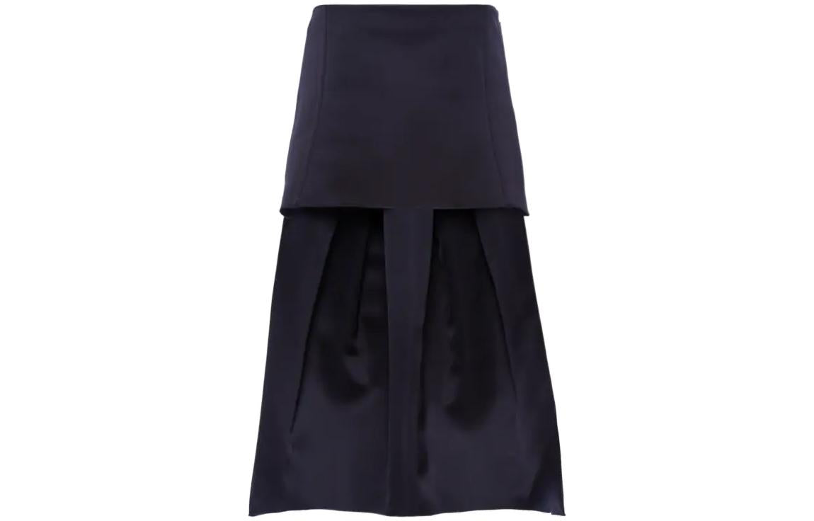 PRADA Casual Short Skirts Women's Blue
