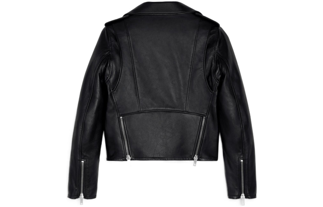 CELINE Cropped Coats Women's Black