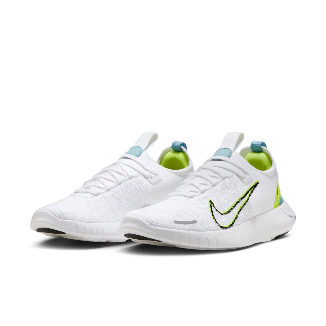 (WMNS) Nike Free RN Next Nature 'White Denim Turquoise Volt' DX6482-101
