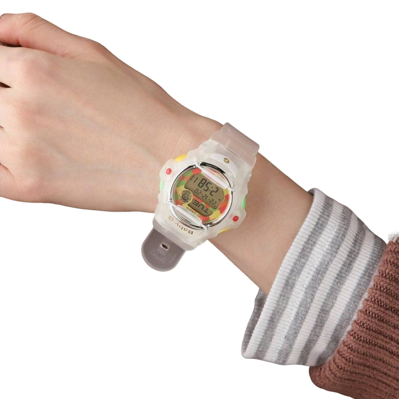 CASIO x Haribo Baby-G BA-169 Series 'White' BG-169HRB-7