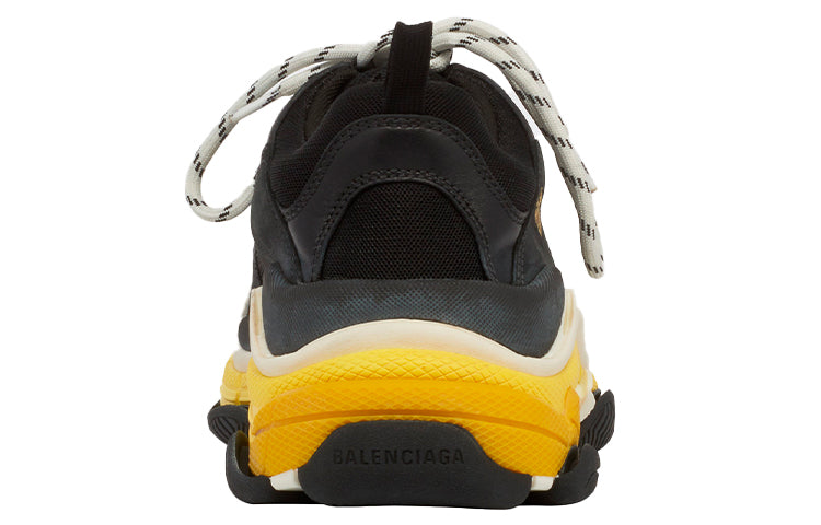 Balenciaga Triple S Sneaker 'Black Yellow' 534162W09OG1087