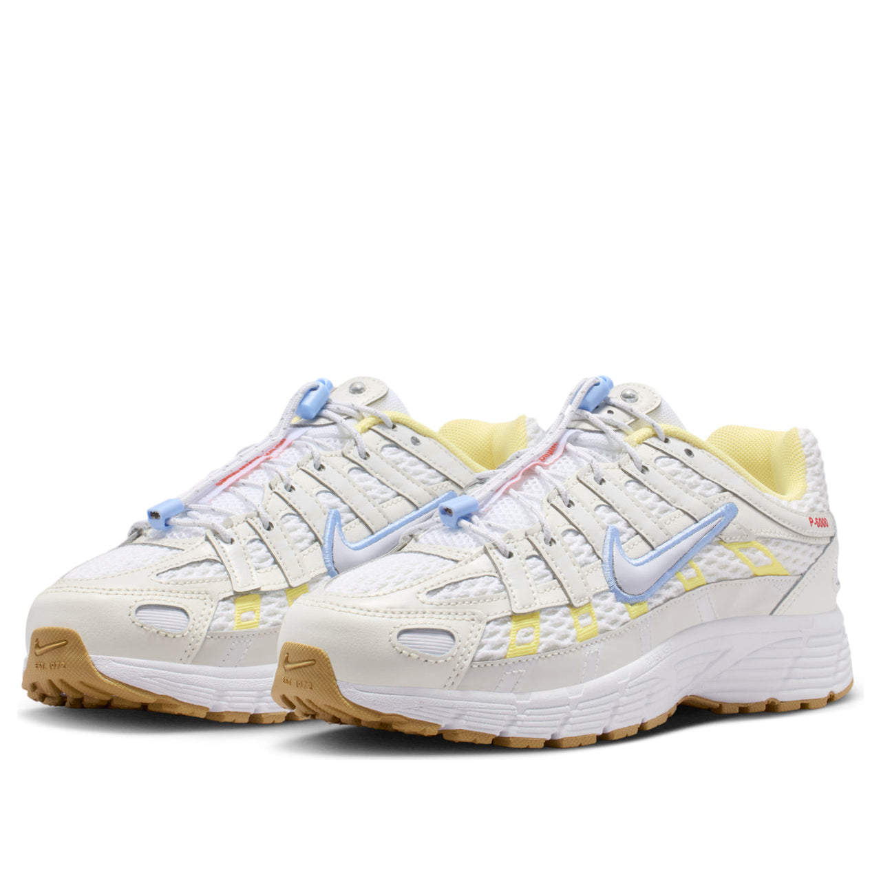 (GS) Nike P-6000 Utility 'White Aluminum Linen Yellow' IW2032-140