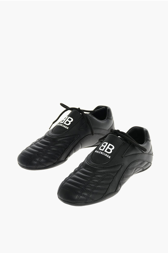 Balenciaga Zen Sneakers 'Black Leather' 617540W2CG11002