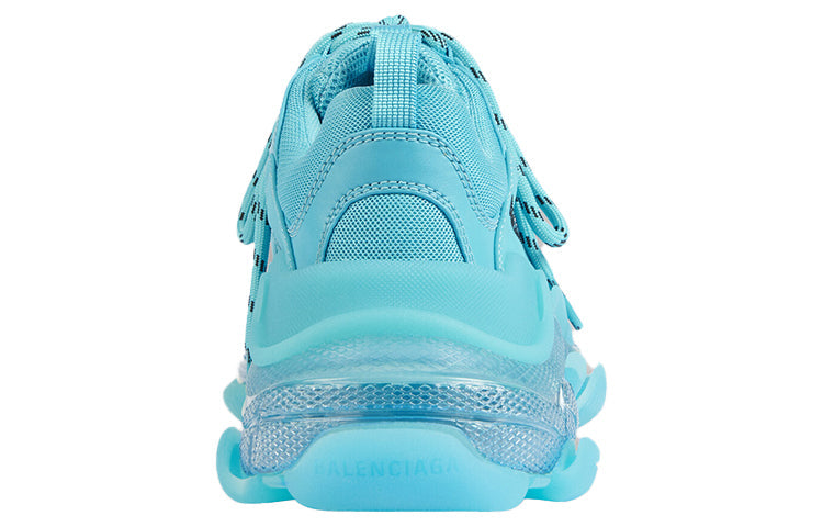 (WMNS) Balenciaga Triple S Sneaker 'Clear Sole - Turquoise' 544351W2GA14452