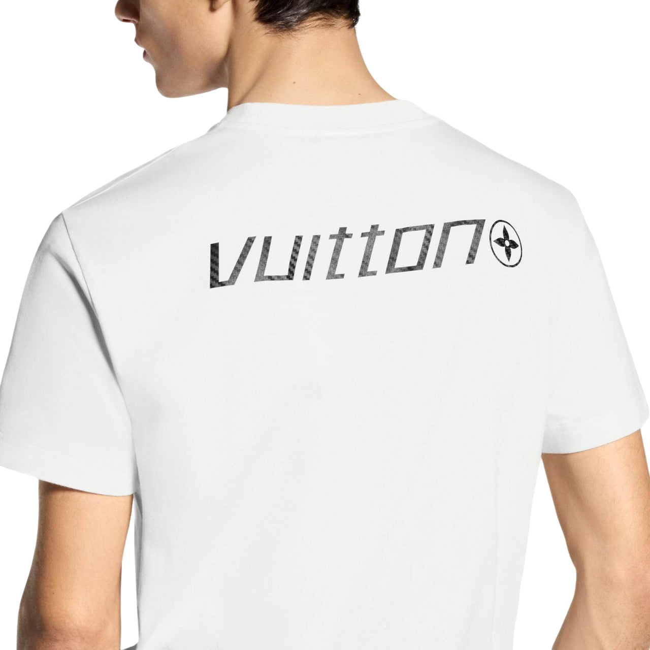 LOUIS VUITTON SS26 Printed Signature T-Shirts 1AJRDB