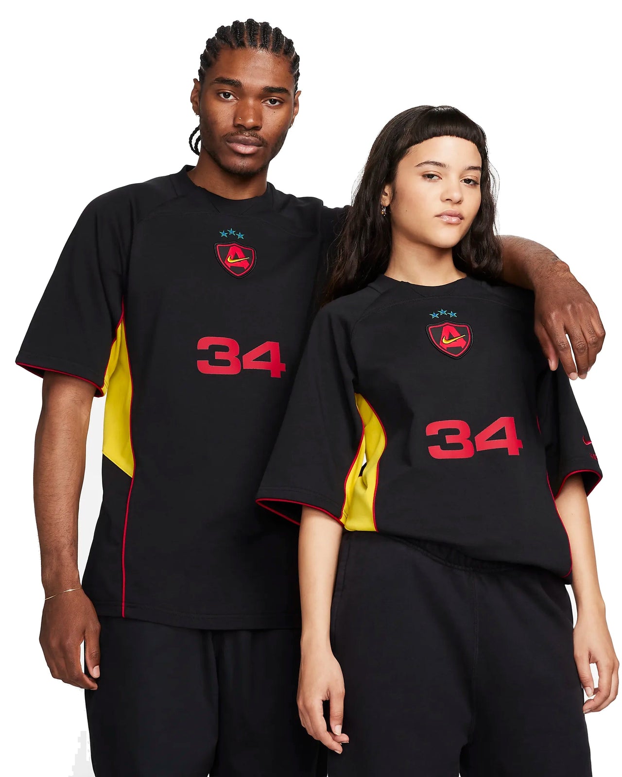 Nike x AMBUSH Jersey Top 'Black Multicolor' FJ2038-010