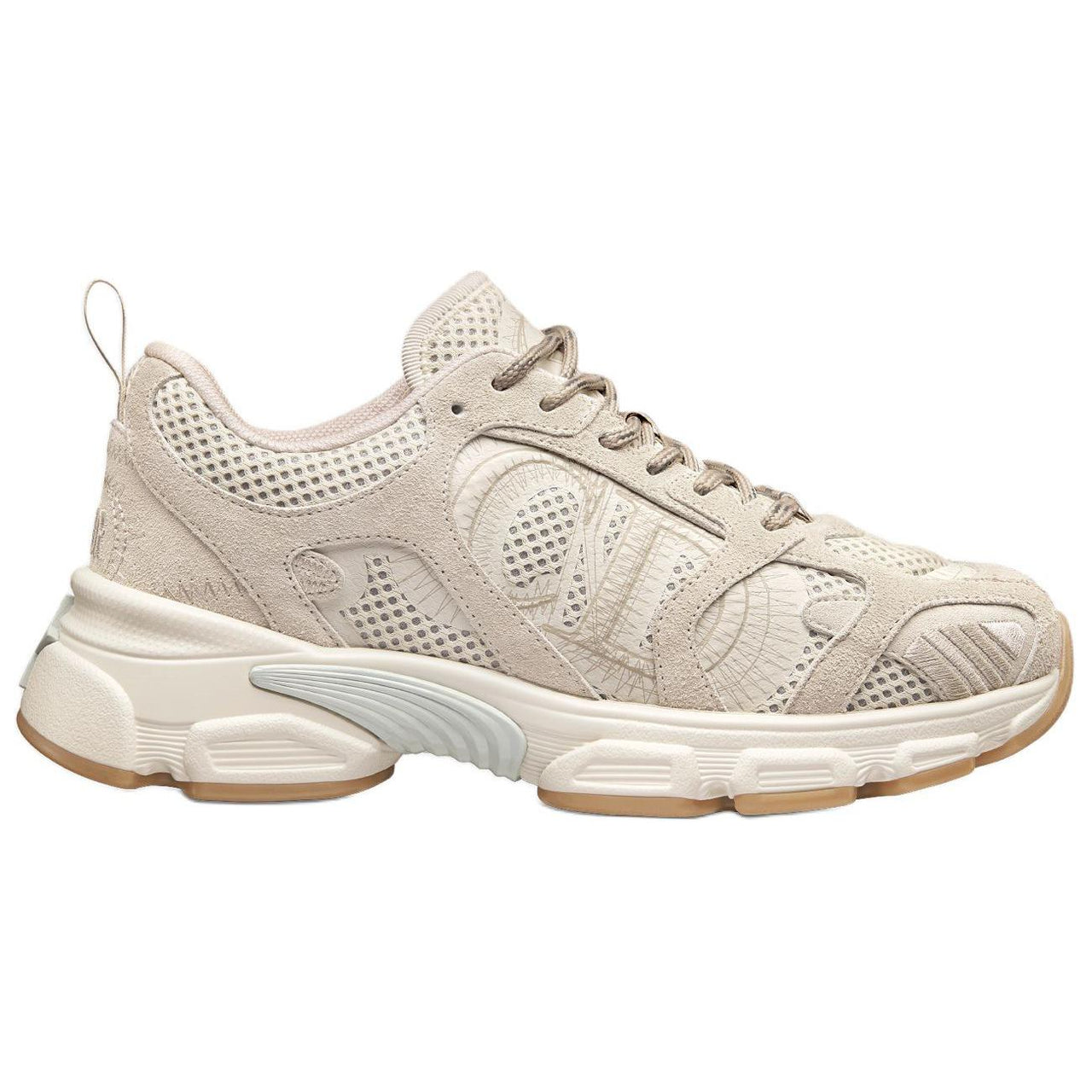 DIOR Chrono Low Top Casual Shoes Women's Beige