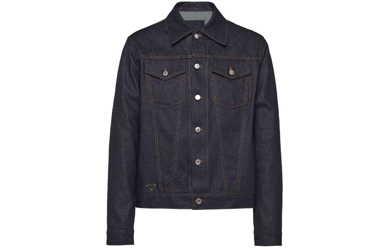 PRADA Denim Blouson Jacket