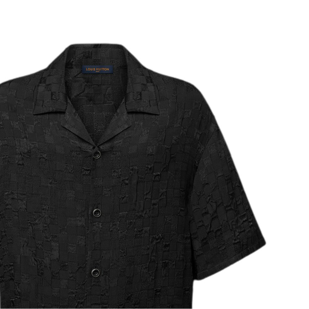 LOUIS VUITTON Graphic Jacquard Short-Sleeved Shirt