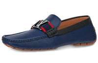 LOUIS VUITTON Monte Carlo Taïga Casual Shoes Men's Dark Blue