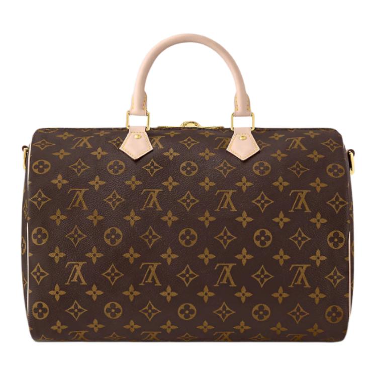 LOUIS VUITTON Speedy Monogram Coated Canvas Pillow Bag Shoulder Bag Crossbody Bag Handbag Women's Brown