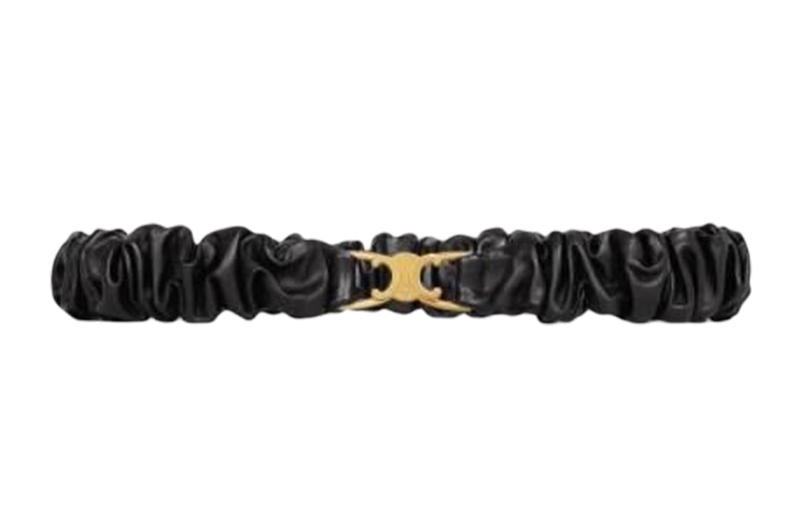 CELINE Fashion Avant-Garde Belt Women's Black