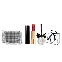 CHANEL Popular Shade+Bright Diamond Bag+Camellia Fragrance+Butterfly Ribbon Makeup Sets Easy To Color