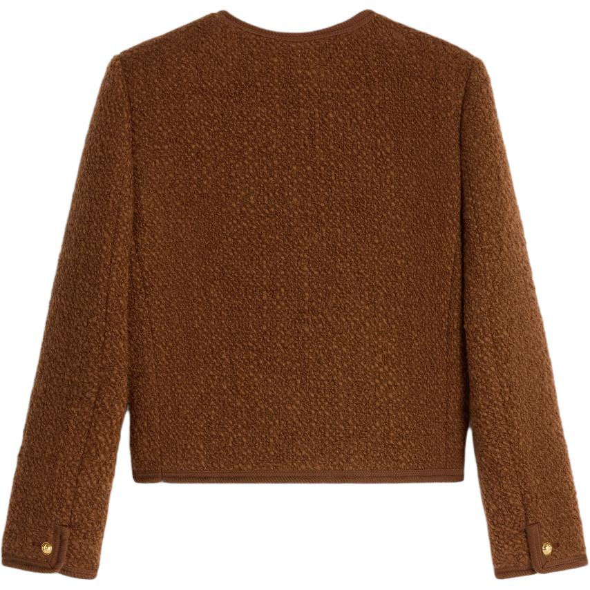 CELINE Chelsea Jacket In Mohair Wool Tweed