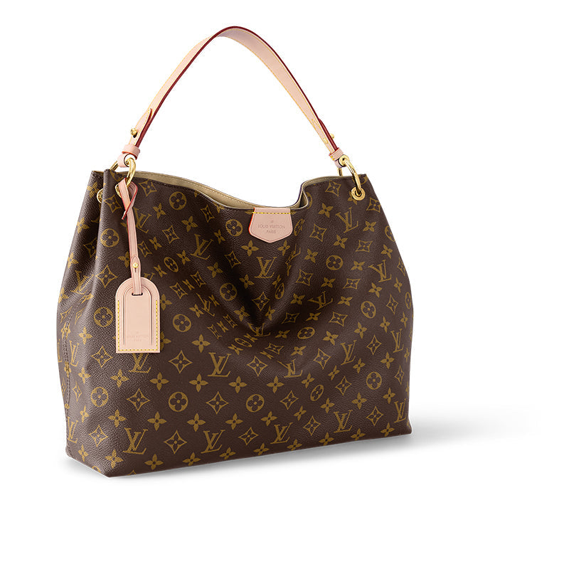 LOUIS VUITTON Graceful MM Monogram Canvas Handbags