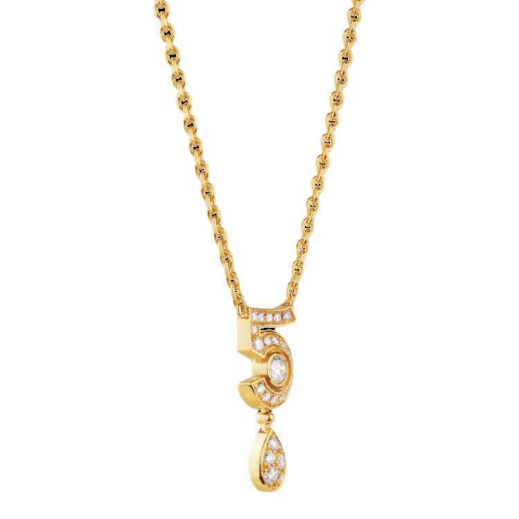 CHANEL 18K Gold Necklaces Women's Gold