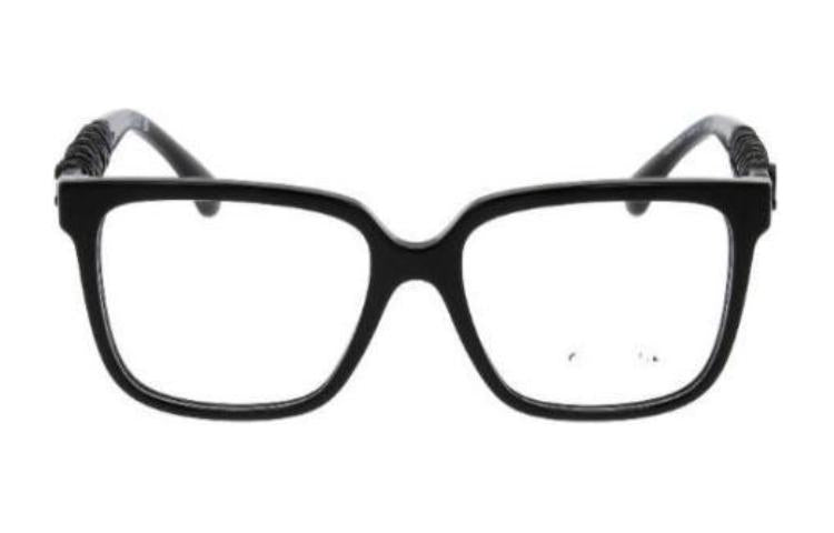 CHANEL - Square Eyeglass Frames Women's Black