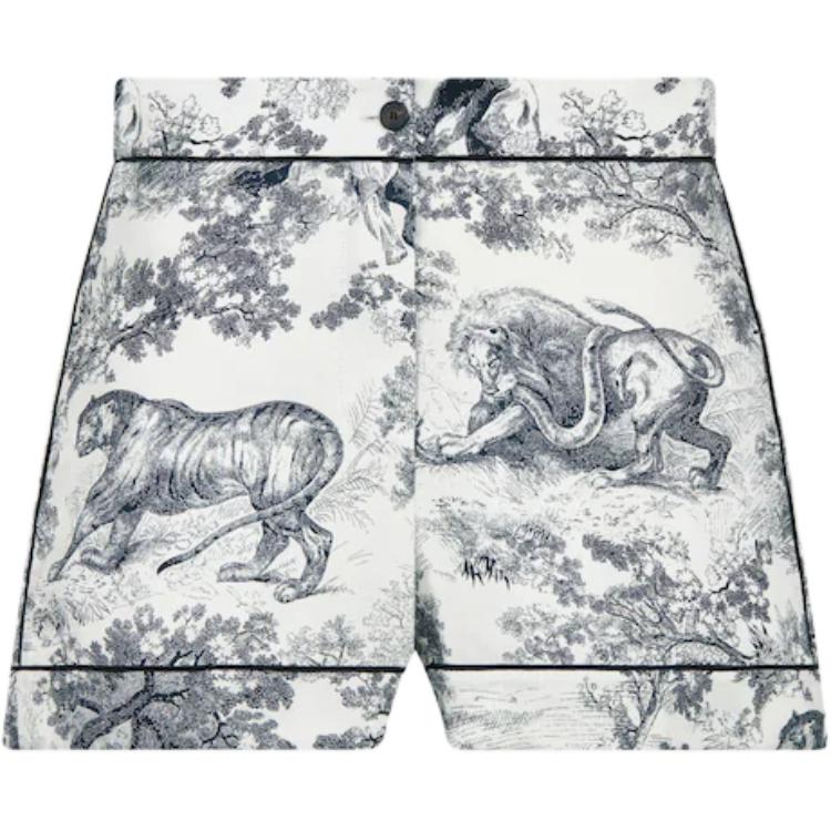 DIOR Casual Shorts Women's Gray