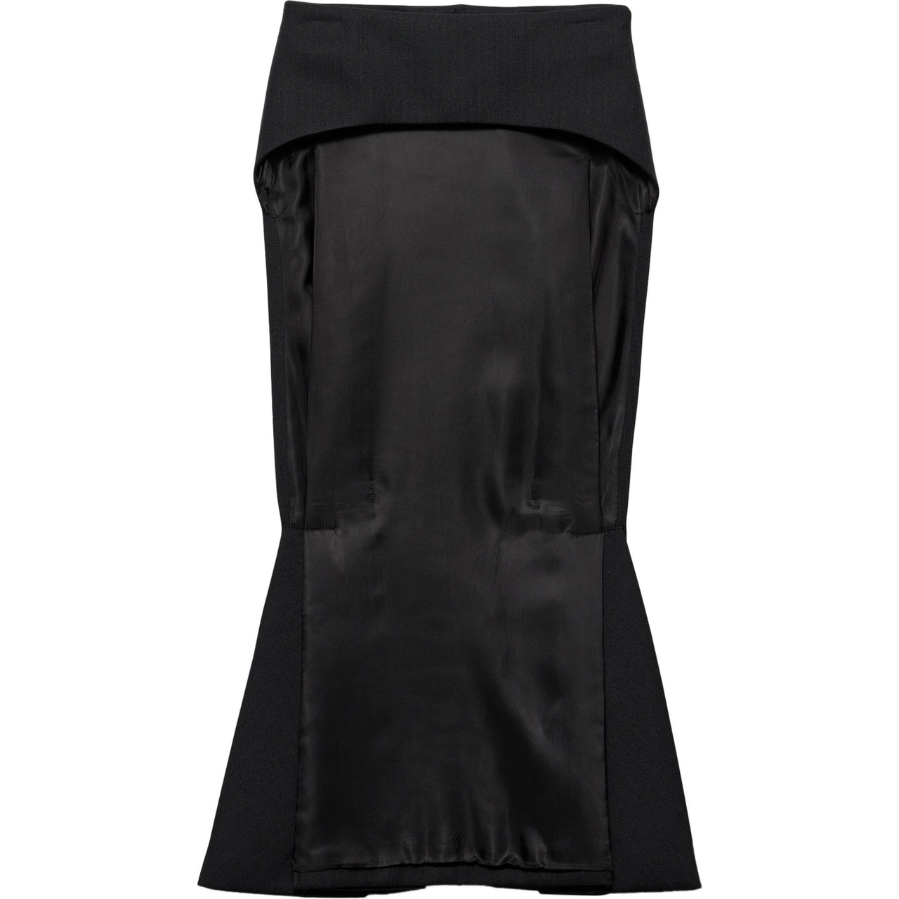 PRADA Deconstructed Midi skirt
