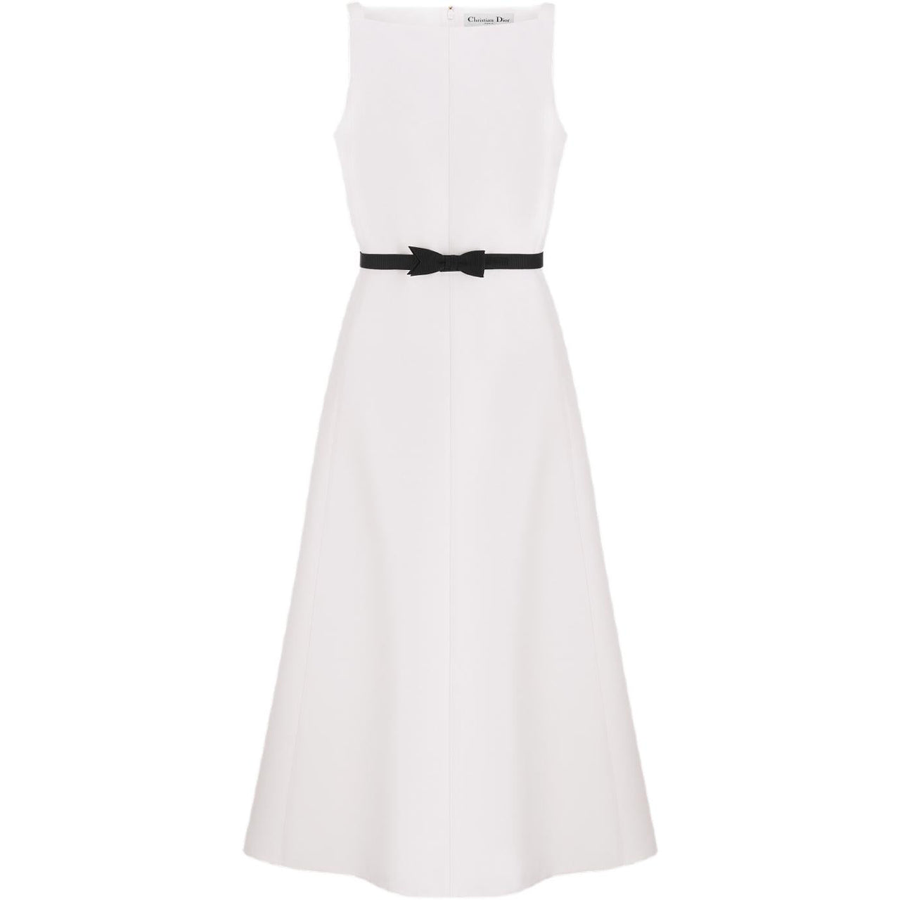 DIOR Sleeveless Dress Women's White