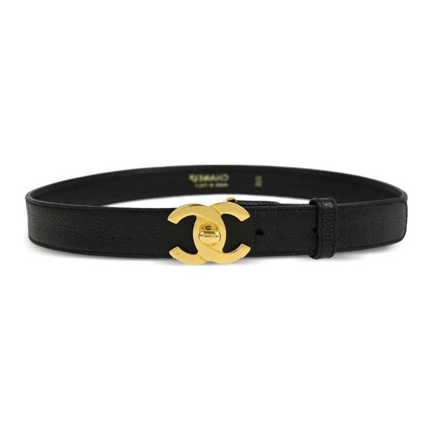 CHANEL 1990-2000s Cc Turn-lock Belt