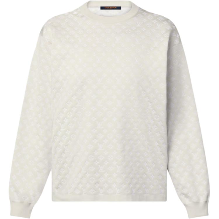 LOUIS VUITTON Monogram Jacquard Sweater