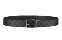 LOUIS VUITTON Belt Reversible Damier Graphite 40 Mm