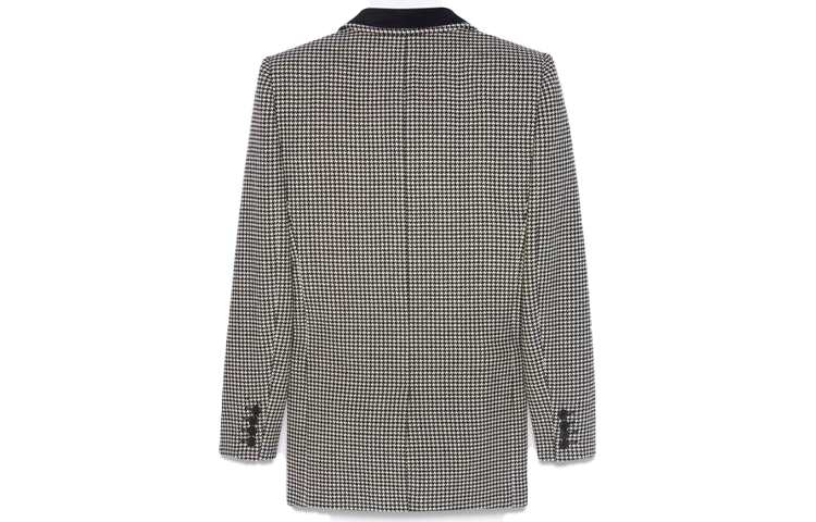 SAINT LAURENT Houndstooth Blazer