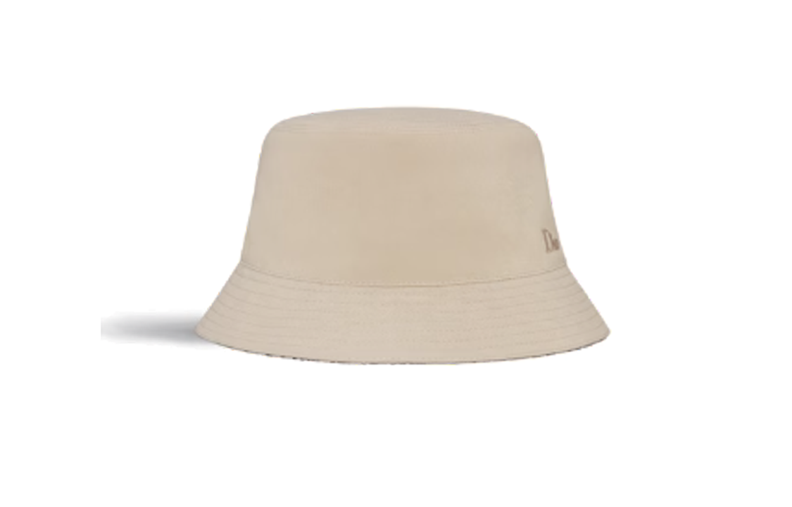 DIOR Cotton Bucket Hats Men's Khaki/Brown