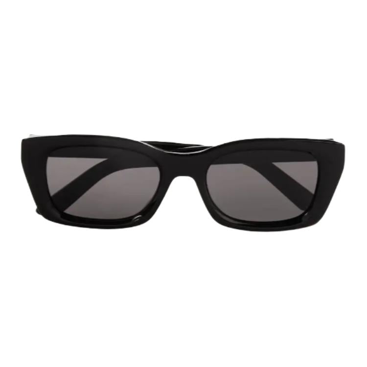 DIOR Acetate Metal Square Sunglasses Women's Black