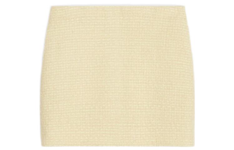CELINE Casual Short Skirts Women's Yellow
