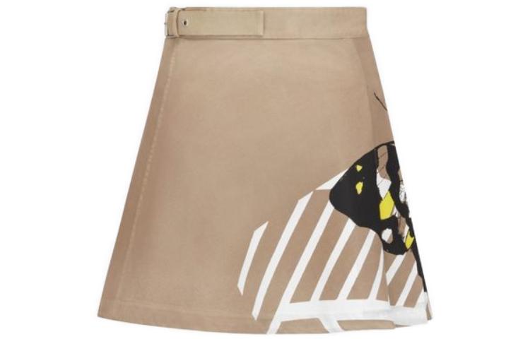 DIOR Casual Short Skirts Women's Khaki