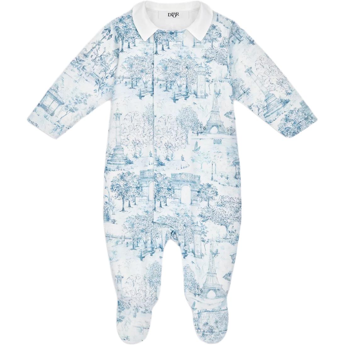 DIOR Casual Sportswear Blue Infant And Toddler