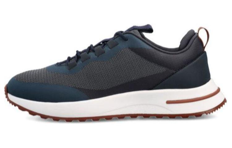 Loro Piana Abrasion Resistant Low Top Casual Shoes Men's Blue Gray