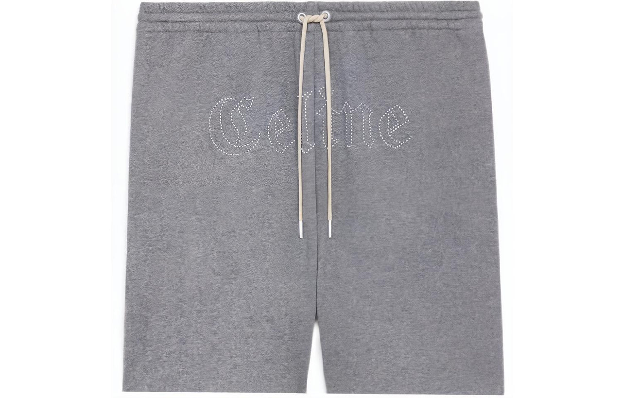 CELINE Casual Shorts Men Gray
