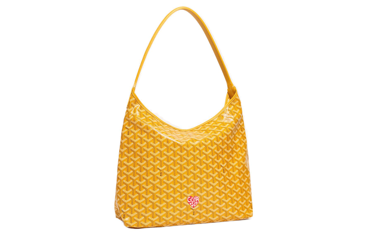 GOYARD Bohème Hobo Canvas With Leather Shoulder Bag Combo Bag Shoulder Bag Women's