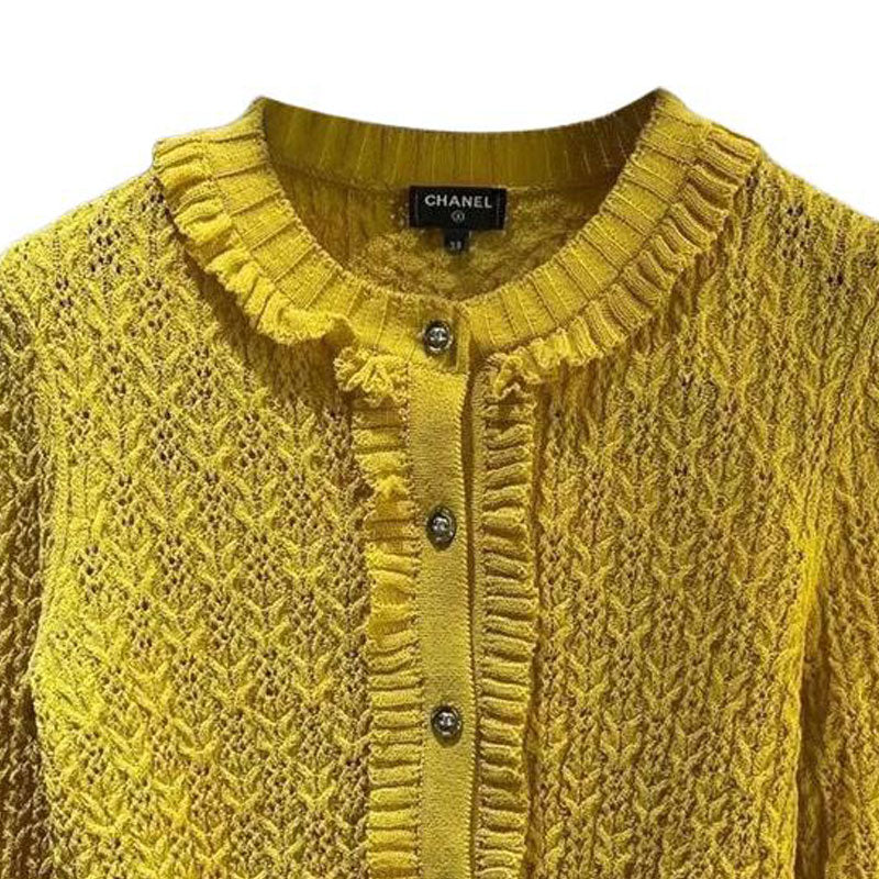 CHANEL Knitwear Women's Yellow