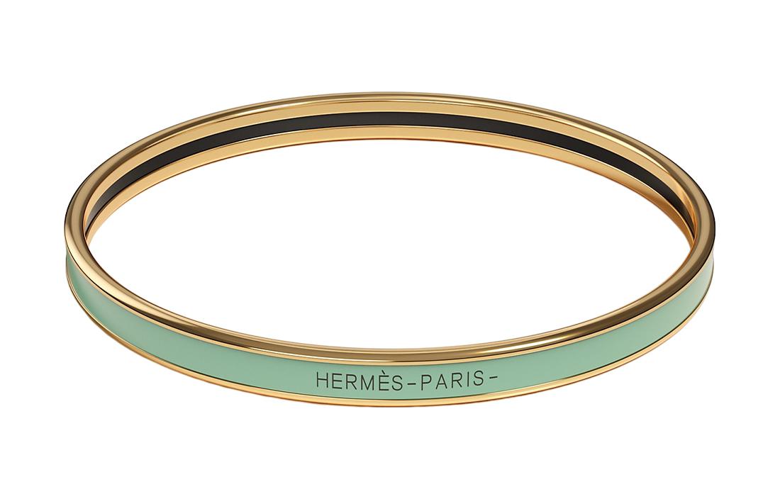 HERMES Bangles Women's Green