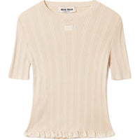 MIU MIU FW24 Knitwear Women's Limestone