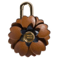 MIU MIU Calfskin Bag Accessory Women's Brown
