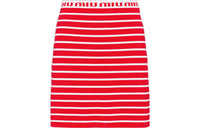 MIU MIU SS22 Casual Short Skirts Women's Red