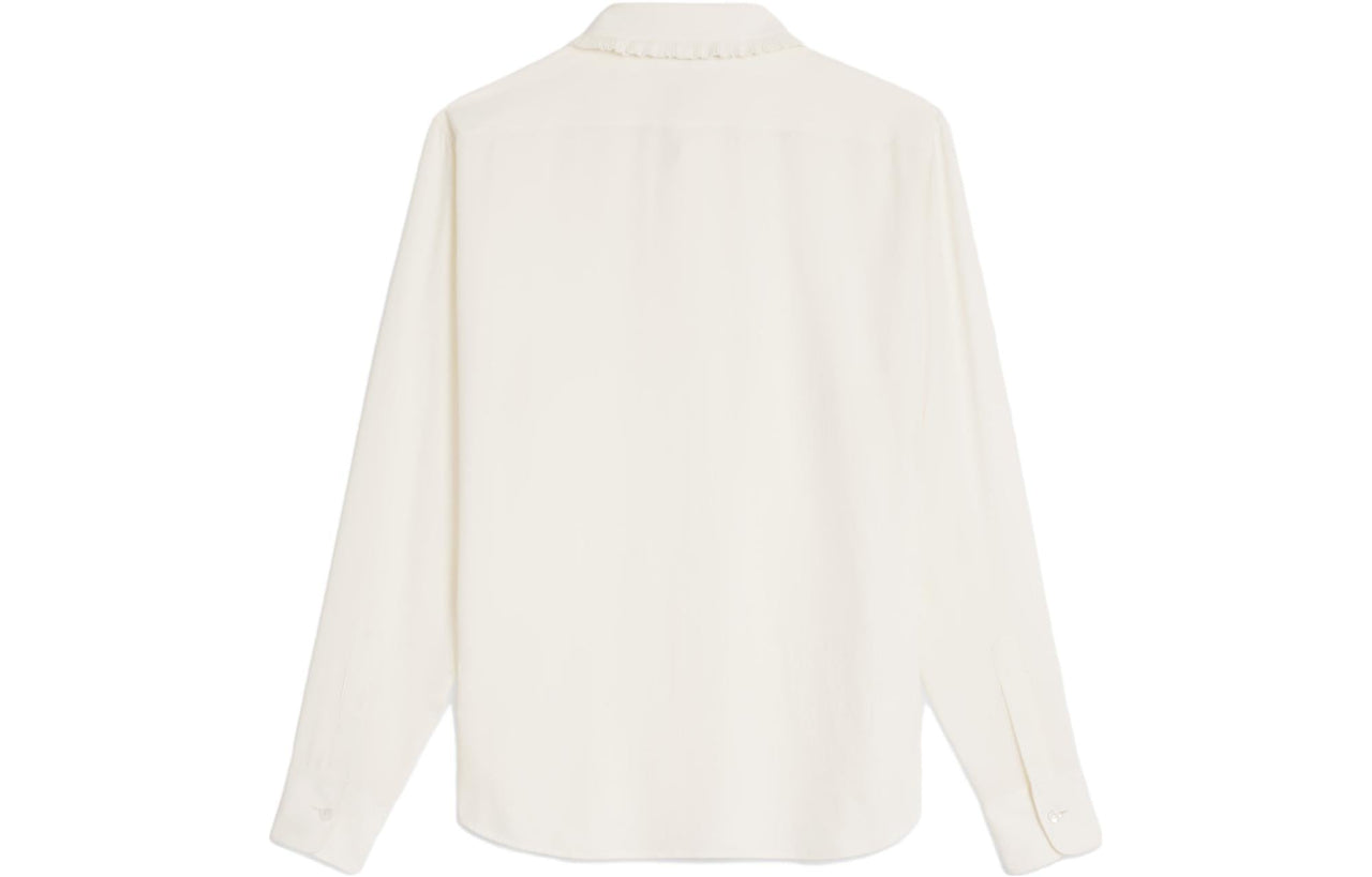 CELINE Ruffle Detailed Buttoned Shirt