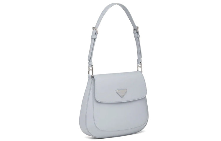 PRADA Cleo Leather Shoulder Bag Crossbody Bag Women's Cornflower Blue