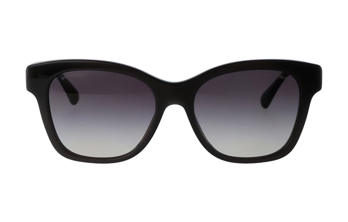 CHANEL - Square Sunglasses Women's Black
