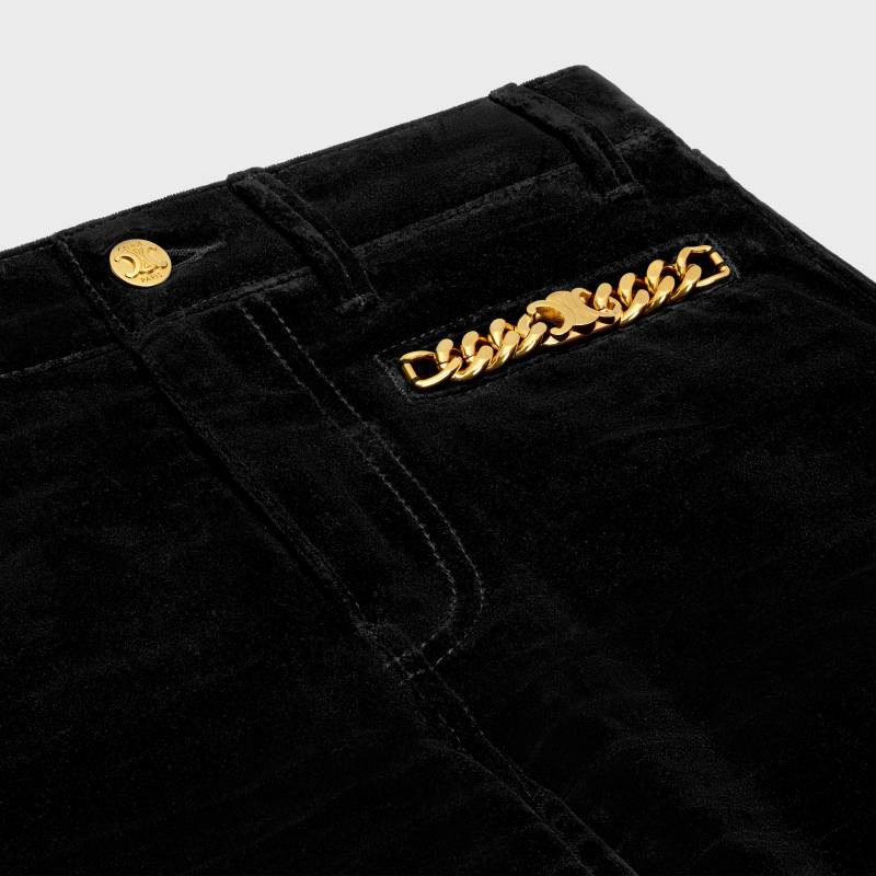 CELINE Casual Pants Women's Black