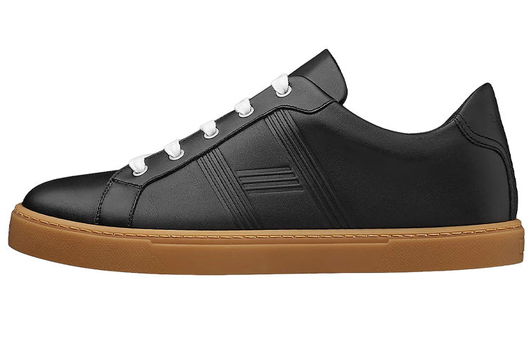 HERMES Avantage Stylish Skateboarding Shoes Men's Black