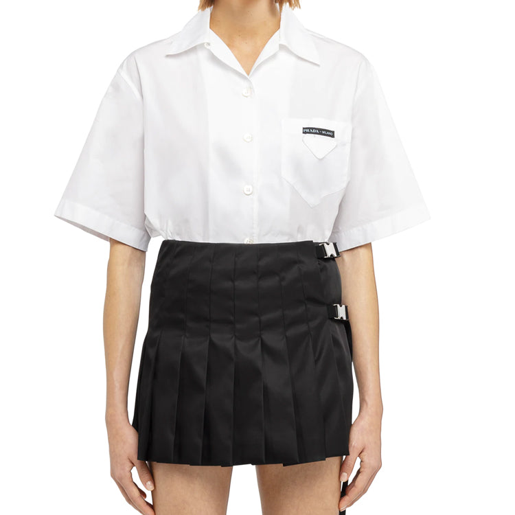 PRADA Casual Short Skirts Women's Black