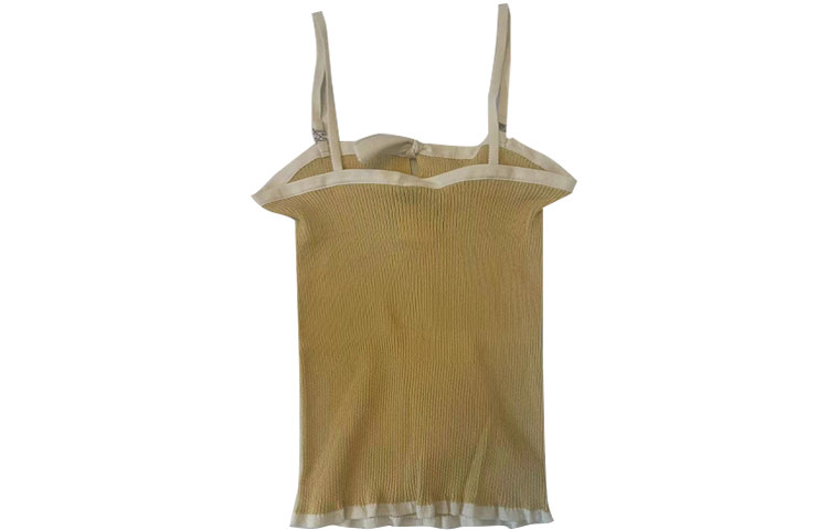 CHANEL SS22 Tank Tops Women's Yellow