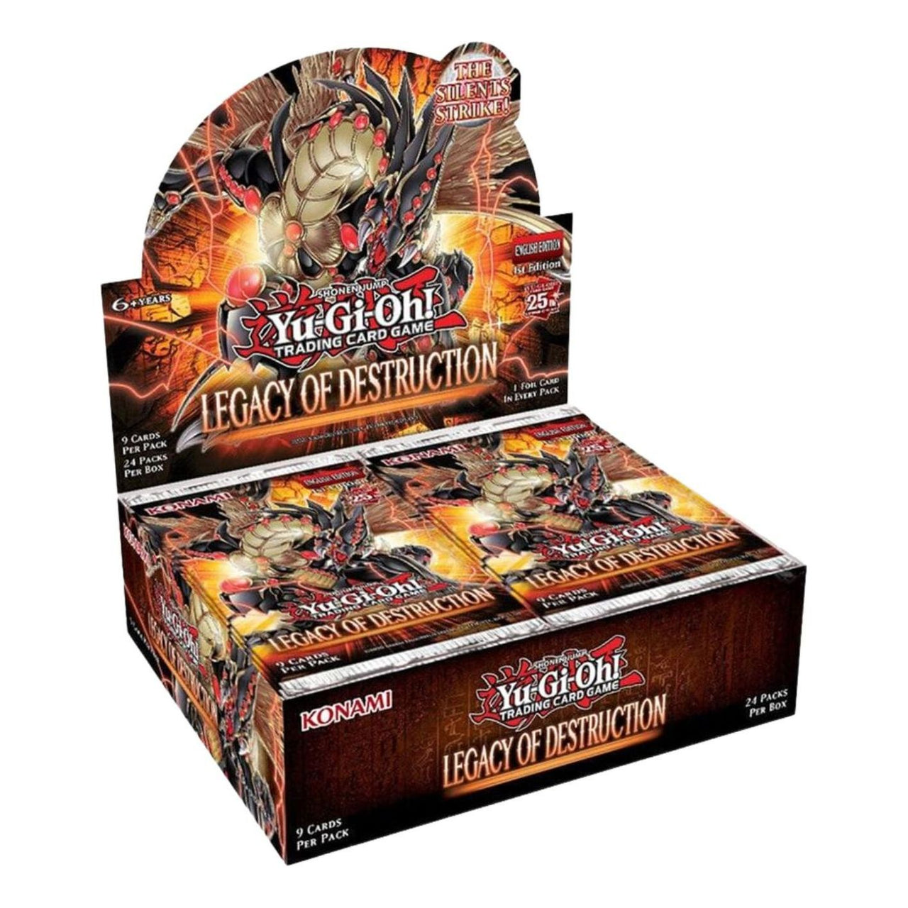 Yu-Gi-Oh! Legacy of Destruction Booster Box 1st Edition 083717864783